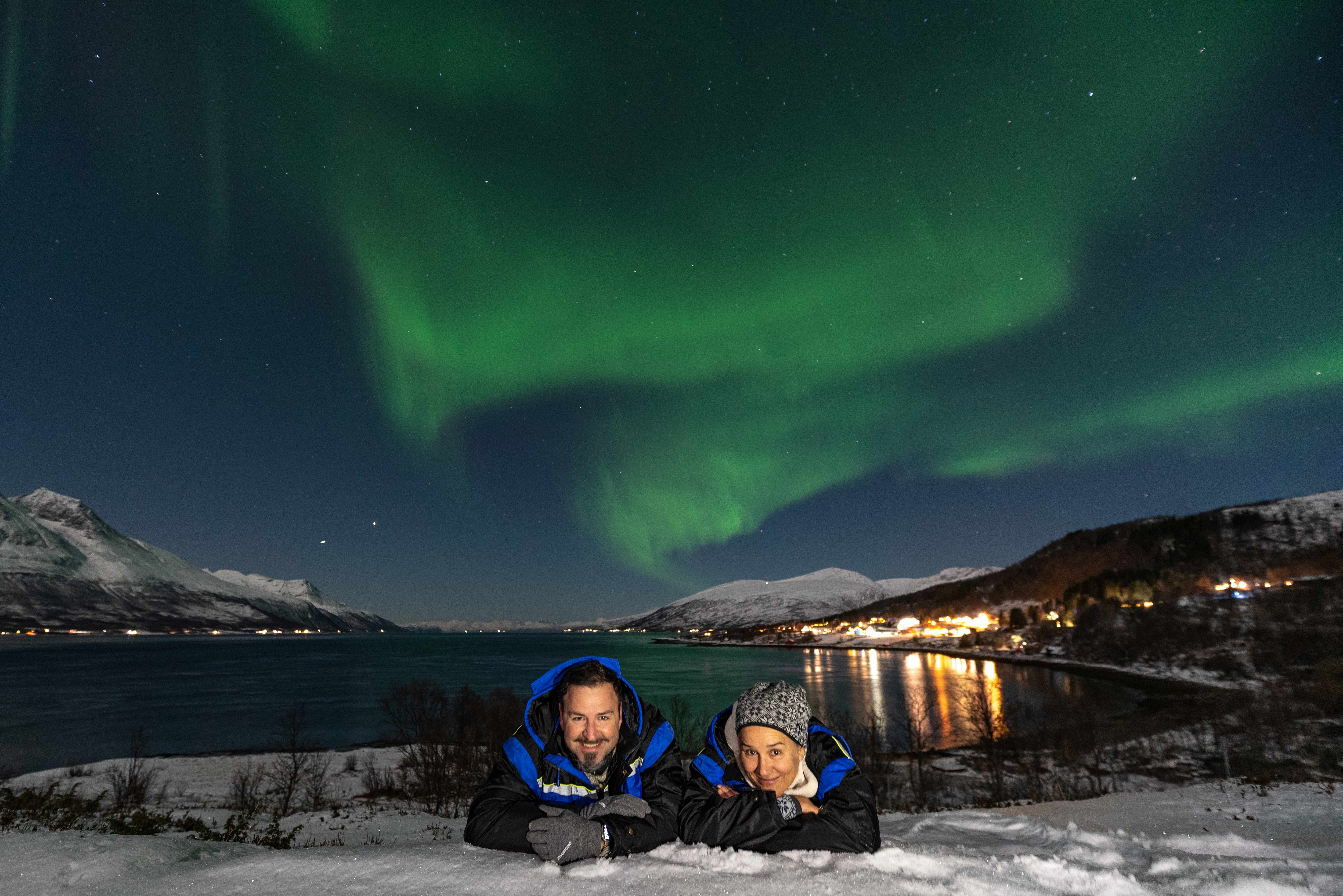 Northern Lights Tour by minibus in Tromsø