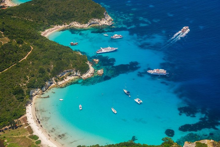 Paxoi, Antipaxoi and Blue Caves Cruise from Corfu Paxoi, Antipaxoi and Blue Caves Cruise from Corfu