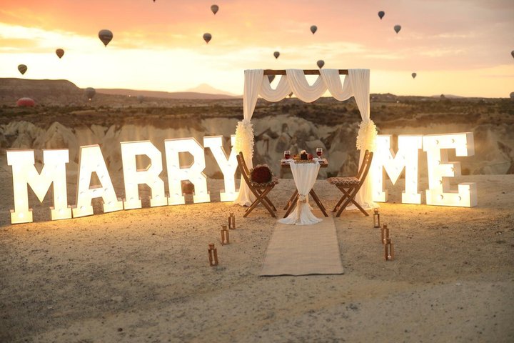 Magical Wedding Proposal in Cappadocia