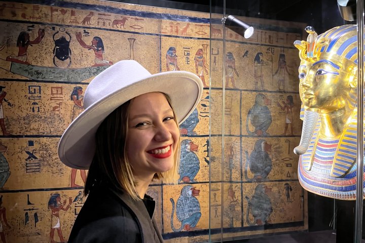 VIP Grand Egyptian Museum King Tut Gallery Solar Boat and Lunch