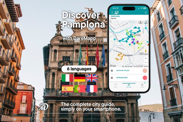 TOP Pamplona : Private Guided Tour with your mobile