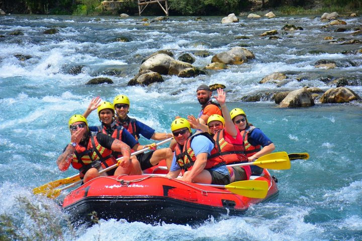 5 in 1 Rafting Combo Tour from Side at Koprulu Canyon