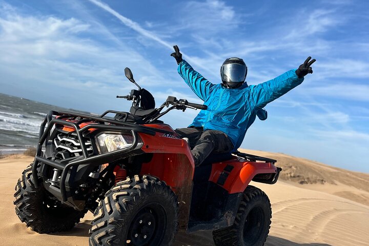 Essaouira Sidi Kaouki P3: family and friends quad bike tour