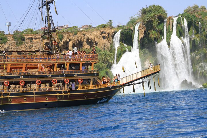Antalya Pirate Boat Tour with Foam Party Soft Drinks & Transfer Antalya Pirate Boat Tour with Foam Party Soft Drinks & Transfer