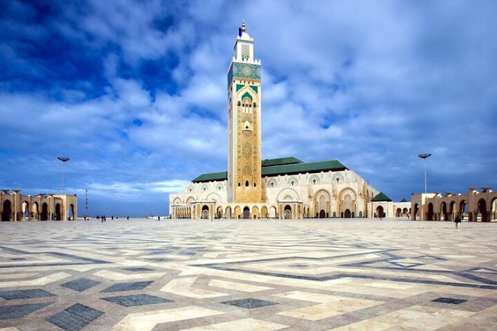 Casablanca Mosquée Hassan II .Art déco Medina