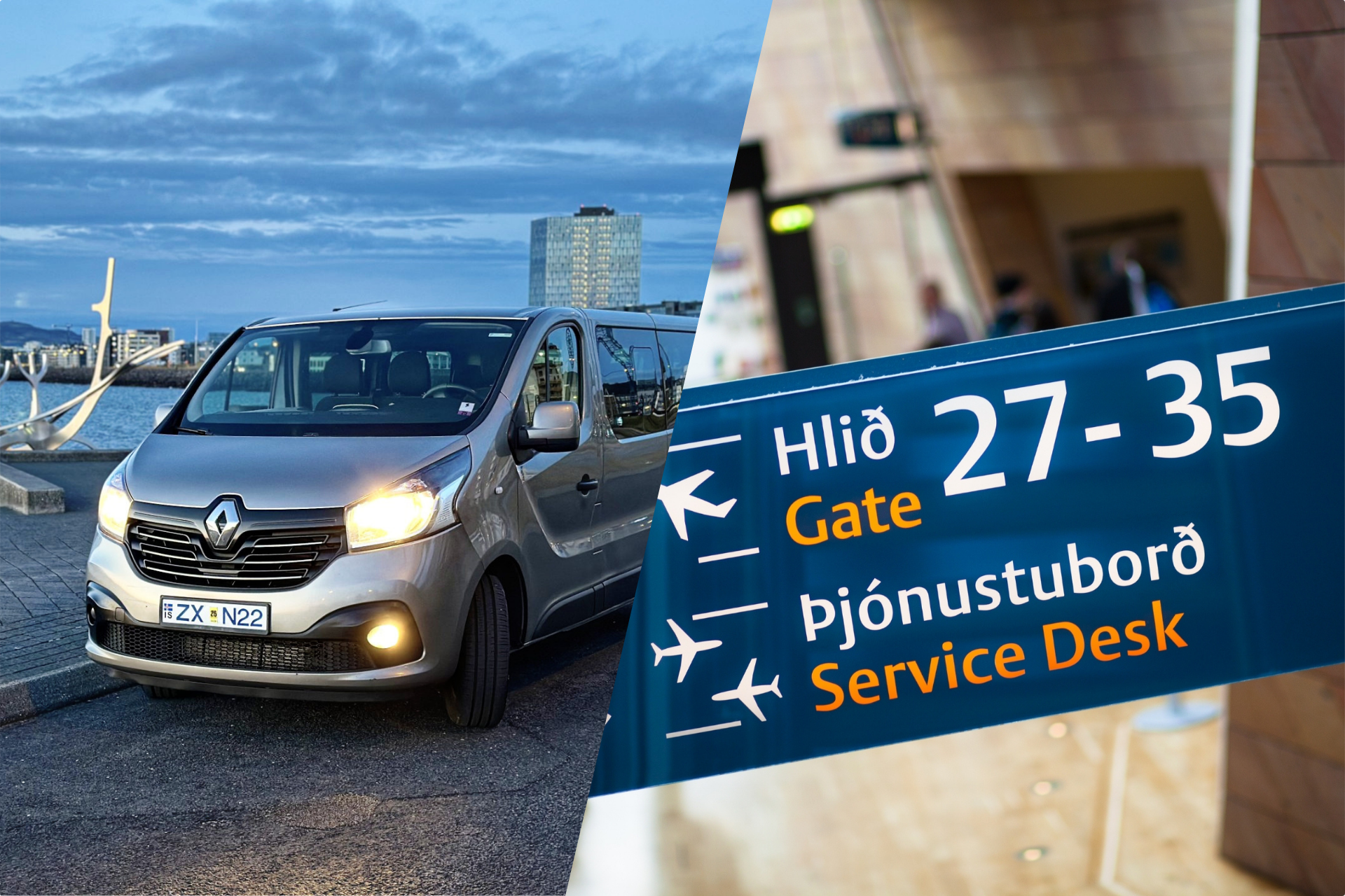 Private Transfer from Reykjavik Hotel to Keflavik Airport (KEF)