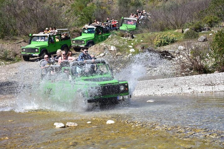 Antalya Jeep Safari to Taurus Mountains with Riverside Lunch