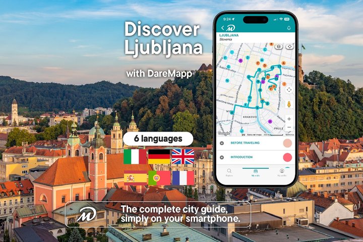 TOP Ljubljana : Private guided tour with your mobile