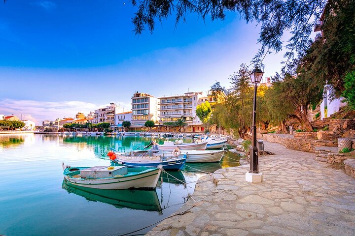 Tour to Agios Nikolaos, Plaka and Spinalonga from Heraklion