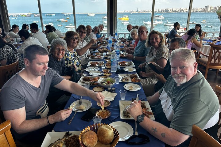 Private Tour to Giza Pyramids and GEM from Alexandria Port