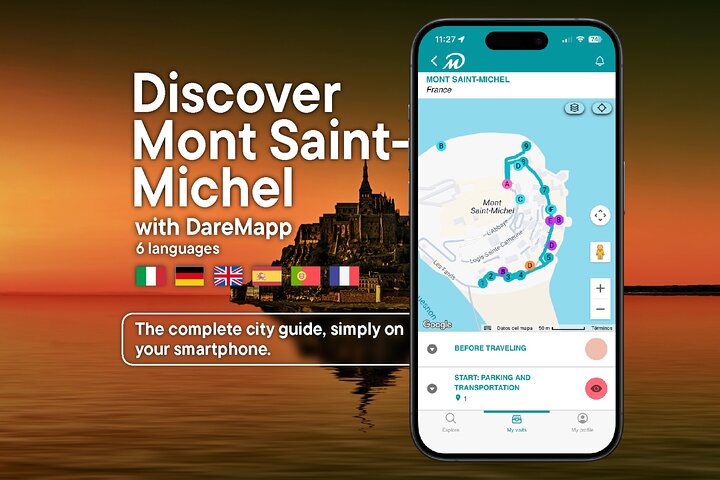 TOP Mont Saint-Michel : Private guided tour with your mobile