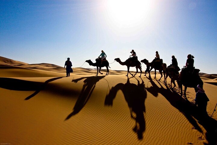 3-Day Merzouga Sahara with Camel Trek, Meals & Sandboarding 3-Day Merzouga Sahara with Camel Trek, Meals & Sandboarding