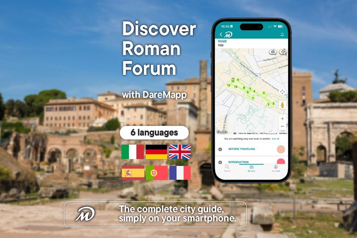 TOP Roman Forum : Private Guided Tour with your mobile