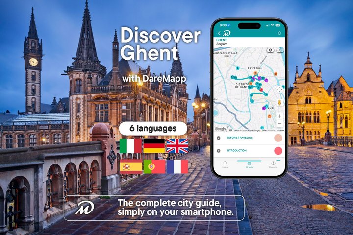TOP Ghent : Private Guided Tour with your mobile