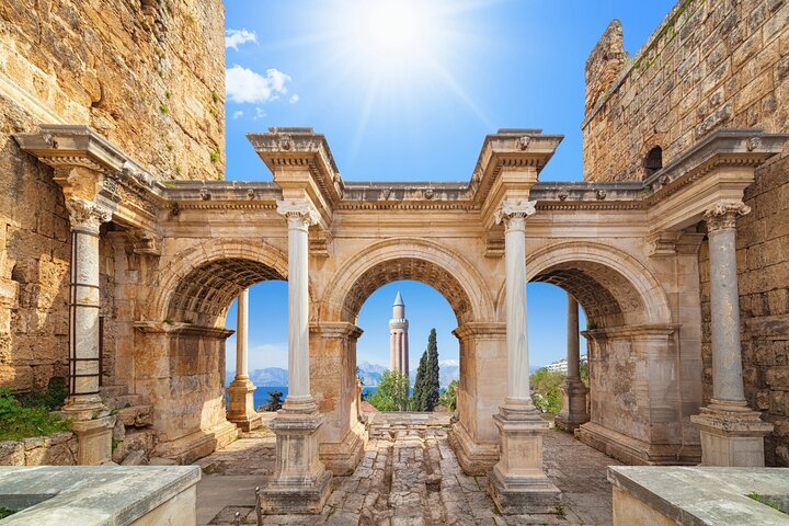 Antalya City Tour with Cable Car, Boat Cruise & Waterfalls