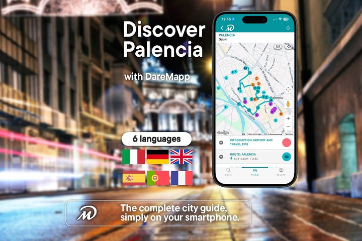 TOP Palencia : Private guided tour with your mobile