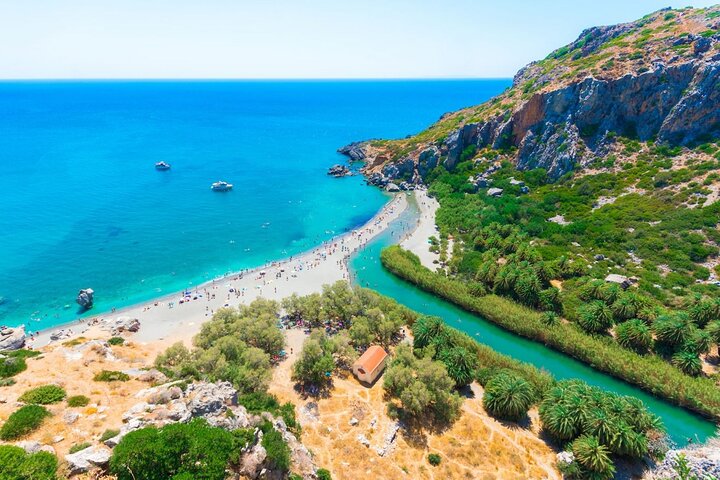 Day Boat Trip: Preveli-Triopetra – Agios Pavlos from Rethymno