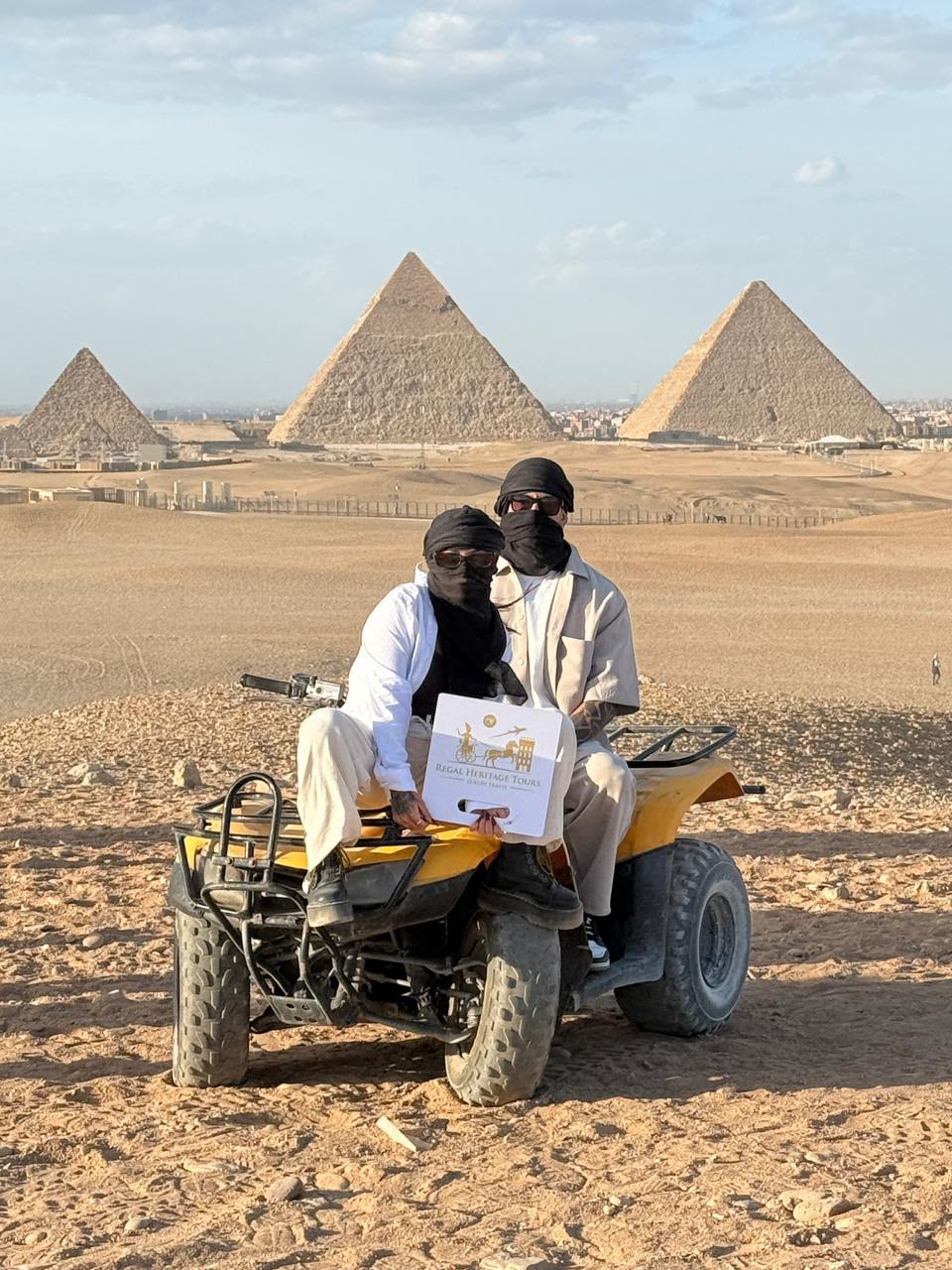 Visit The Pyramids of Egypt & ATV ride through the desert