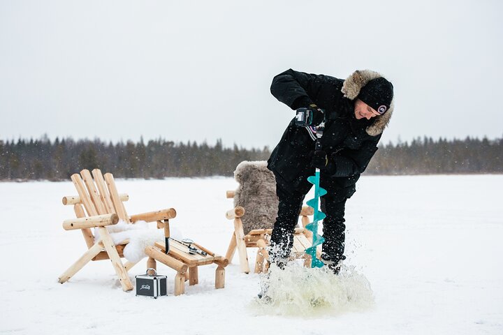 Icebreaker Expedition: Private Fishing & Igloo Gastronomy