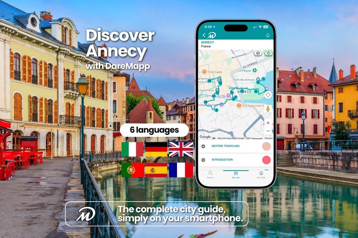 TOP Annecy : Private Guided Tour with your mobile