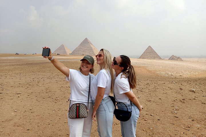 Explore Giza Pyramids & Sphinx & Camel Ride & ATV bike with Lunch Explore Giza Pyramids & Sphinx & Camel Ride & ATV bike with Lunch