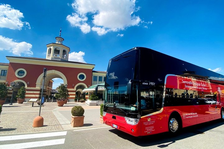 Designer Outlet Serravalle Shopping Shuttle from Milan