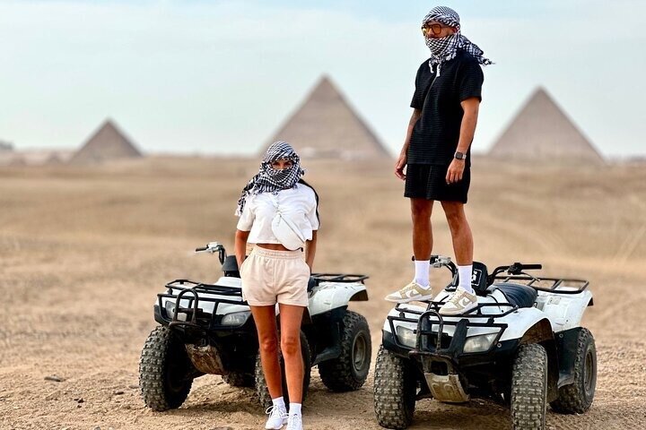 Pyramids Tour and Quad Bike Adventure in Giza